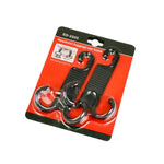 2 paia di ganci per auto invisibili resistenti per la sedia dell'auto L'installazione portatile non danneggia il gancio per auto, 2 Pairs Car Hook