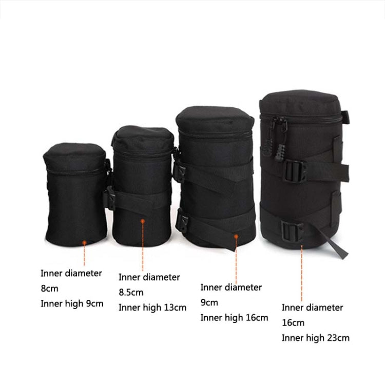 5603 Borsa per obiettivo per fotocamera reflex impermeabile e antiurto resistente all'usura, S, M, L, XL