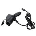 Caricabatterie per auto 3 in 1 da 2 pezzi con interfaccia USB doppia per accendisigari con cavo di ricarica per telefono cellulare USB