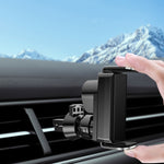 Telaio di navigazione per presa d'aria per auto con supporto per telefono cellulare elettrico a induzione intelligente montato su veicolo, JK-690