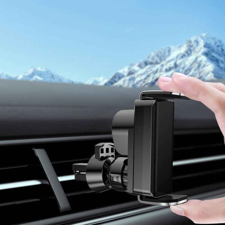 Telaio di navigazione per presa d'aria per auto con supporto per telefono cellulare elettrico a induzione intelligente montato su veicolo, JK-690
