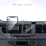 Telaio di navigazione per presa d'aria per auto con supporto per telefono cellulare elettrico a induzione intelligente montato su veicolo, JK-690