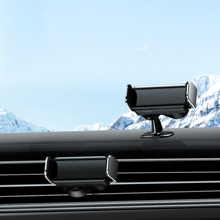 Telaio di navigazione per presa d'aria per auto con supporto per telefono cellulare elettrico a induzione intelligente montato su veicolo, JK-690
