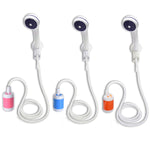 LLT-ES01 Dispositivo per vasca da bagno da campeggio per doccia elettrica per animali domestici, stile:, Standard (Orange White), Standard (Sky Blue), Standard (Pink), High Match (Orange White), High Match (Sky Blue), High Match (Pink)