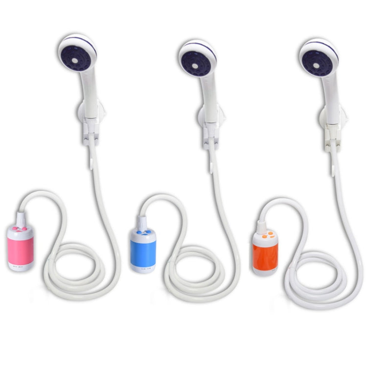 LLT-ES01 Dispositivo per vasca da bagno da campeggio per doccia elettrica per animali domestici, stile:, Standard (Orange White), Standard (Sky Blue), Standard (Pink), High Match (Orange White), High Match (Sky Blue), High Match (Pink)