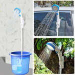 LLT-ES01 Dispositivo per vasca da bagno da campeggio per doccia elettrica per animali domestici, stile:, Standard (Orange White), Standard (Sky Blue), Standard (Pink), High Match (Orange White), High Match (Sky Blue), High Match (Pink)
