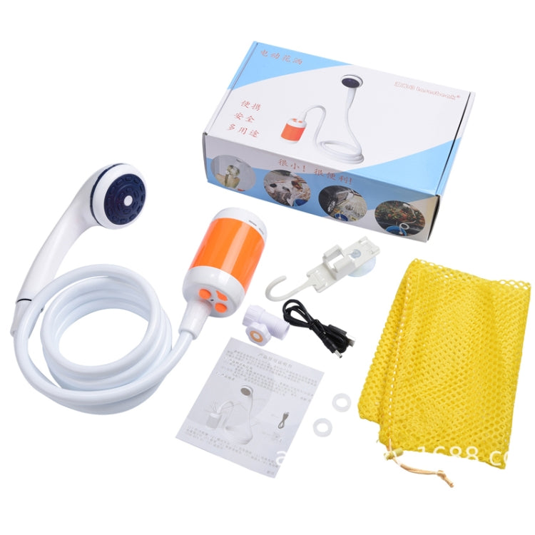 LLT-ES01 Dispositivo per vasca da bagno da campeggio per doccia elettrica per animali domestici, stile:, Standard (Orange White), Standard (Sky Blue), Standard (Pink), High Match (Orange White), High Match (Sky Blue), High Match (Pink)