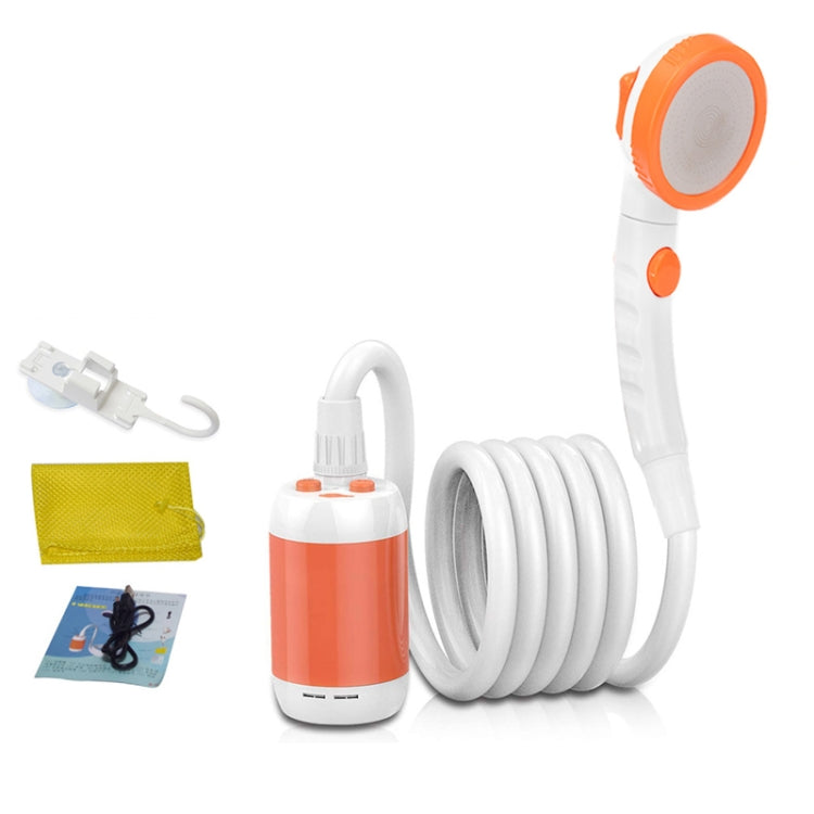 LLT-ES01 Dispositivo per vasca da bagno da campeggio per doccia elettrica per animali domestici, stile:, Standard (Orange White), Standard (Sky Blue), Standard (Pink), High Match (Orange White), High Match (Sky Blue), High Match (Pink)