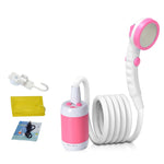 LLT-ES01 Dispositivo per vasca da bagno da campeggio per doccia elettrica per animali domestici, stile:, Standard (Orange White), Standard (Sky Blue), Standard (Pink), High Match (Orange White), High Match (Sky Blue), High Match (Pink)