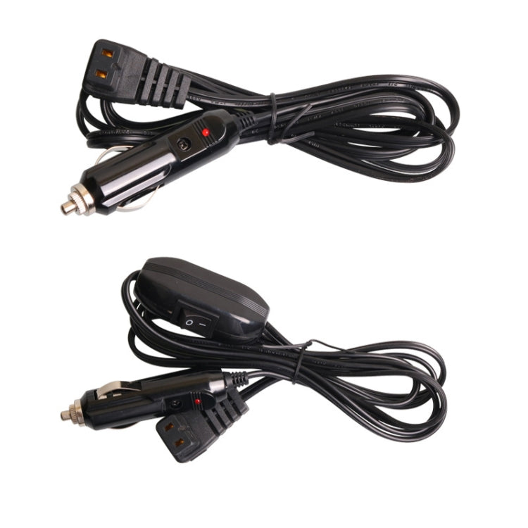 Linea frigorifero a compressore per auto 12/24V Linea accendisigari per frigorifero a semiconduttore, With Switch 1m, With Switch 2m, With Switch 4m, With Switch 5m, Without Switch 1m, Without Switch 2m, Without Switch 4m, Without Switch 5m