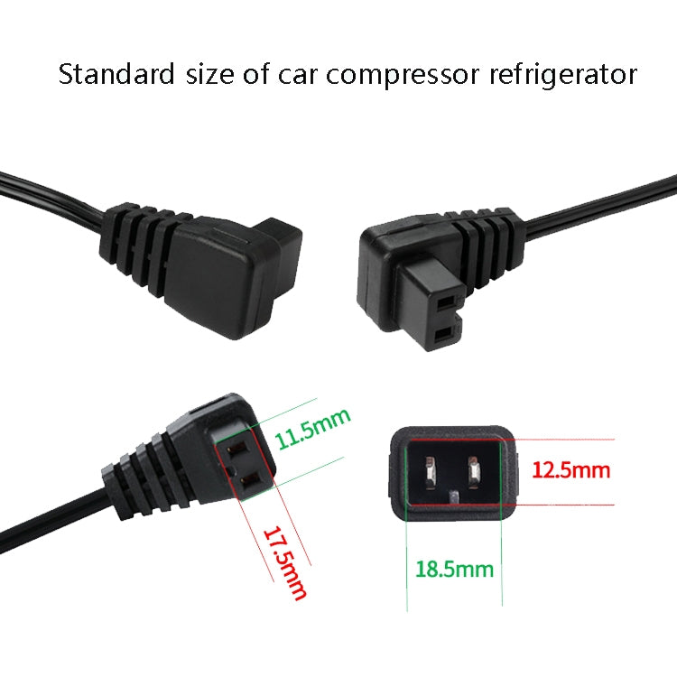 Linea frigorifero a compressore per auto 12/24V Linea accendisigari per frigorifero a semiconduttore, With Switch 1m, With Switch 2m, With Switch 4m, With Switch 5m, Without Switch 1m, Without Switch 2m, Without Switch 4m, Without Switch 5m