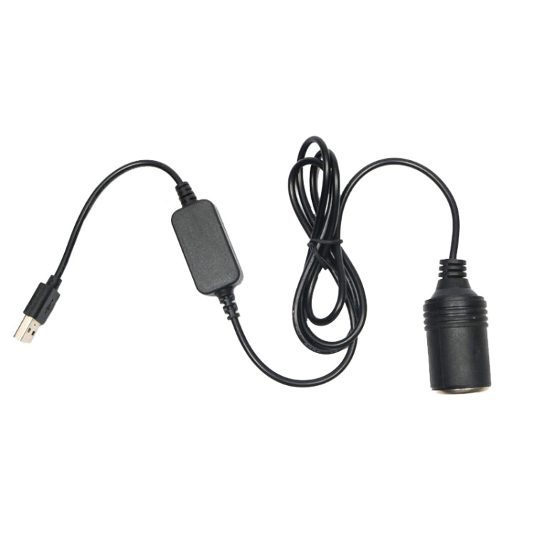 5V Girare 12V USB alla presa accendisigari Testa femminile Registratore di guida Cavo di alimentazione mobile, 1m, 2m, 3m