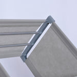 Scaffale per libri bambini in tessuto 41,5x26x124,5 cm