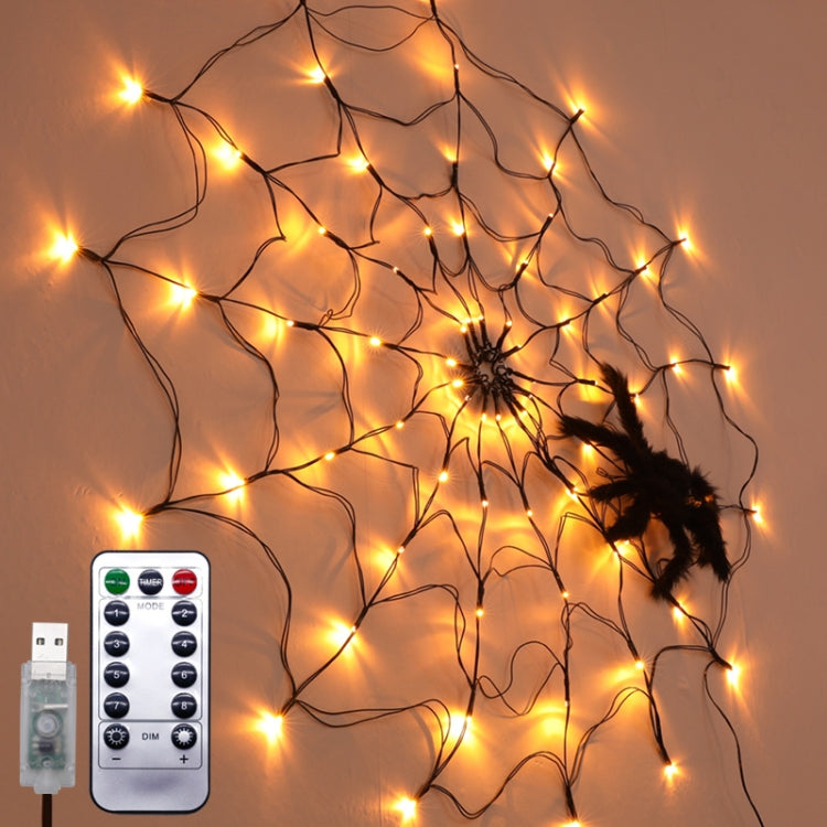 Lampada a ragnatela a LED con telecomando Puntelli per la decorazione dell'atmosfera di Halloween, Potenza:, USB-in, Battery Box