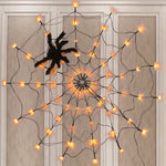 Lampada a ragnatela a LED con telecomando Puntelli per la decorazione dell'atmosfera di Halloween, Potenza:, USB-in, Battery Box