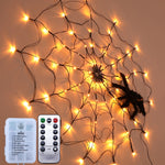 Lampada a ragnatela a LED con telecomando Puntelli per la decorazione dell'atmosfera di Halloween, Potenza:, USB-in, Battery Box