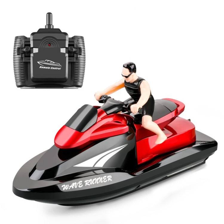 809 2.4G Telecomando Motor Speed Boat Modello di yacht elettrico ad alta velocità Giocattoli d'acqua per bambini, specificazione, Single Battery (Red), Single Battery (Blue)