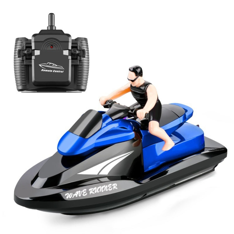 809 2.4G Telecomando Motor Speed Boat Modello di yacht elettrico ad alta velocità Giocattoli d'acqua per bambini, specificazione, Single Battery (Red), Single Battery (Blue)