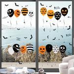 3 PZ Halloween Horror Vetro Decorazione Adesivo Palloncino Adesivo Elettrostatico, Balloon Electrostatic Sticker
