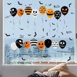 3 PZ Halloween Horror Vetro Decorazione Adesivo Palloncino Adesivo Elettrostatico, Balloon Electrostatic Sticker