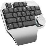 Tastiera meccanica DELUX T11 29 tasti USB argento nero
