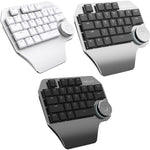 Tastiera meccanica DELUX T11 29 tasti USB argento nero