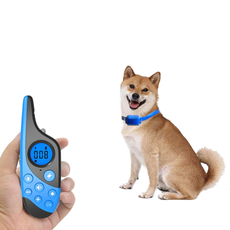 L-818 500M Dispositivo di addestramento per cani Tappo per corteccia per animali domestici ricaricabile con telecomando, L-818 500M