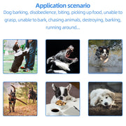 L-818 500M Dispositivo di addestramento per cani Tappo per corteccia per animali domestici ricaricabile con telecomando, L-818 500M