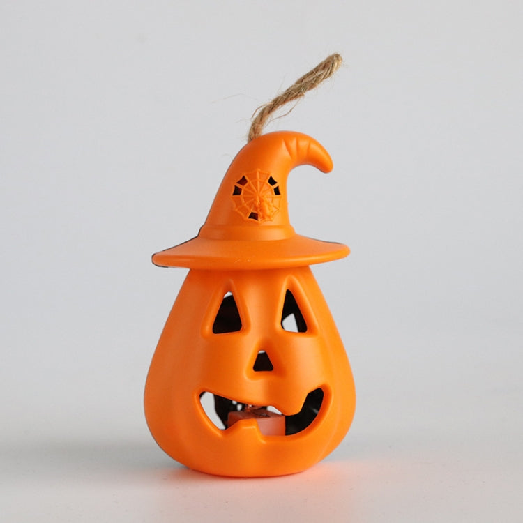 5 PCS Decorazione di Halloween Lanterna di zucca LED Ornamenti luminosi Puntelli di layout del luogo, Pumpkin Lantern