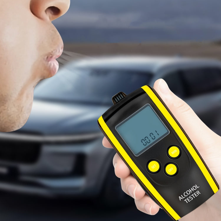 HT-611 Tester per l'alcol Tester per l'alcol respiratorio audio ad alta risoluzione, HT-611