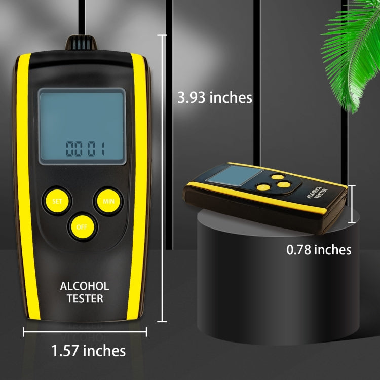 HT-611 Tester per l'alcol Tester per l'alcol respiratorio audio ad alta risoluzione, HT-611