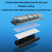 JEYI ColdFish M.2 Dispositivo di raffreddamento per disco rigido senza cuscinetti per NVME/Ngff