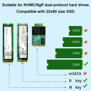 JEYI ColdFish M.2 Dispositivo di raffreddamento per disco rigido senza cuscinetti per NVME/Ngff