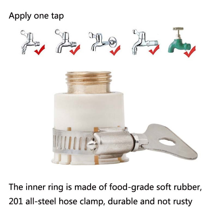 3 set di attacchi rapidi universali per tubo dell'acqua da giardino per lavaggio auto, Quick Coupling
