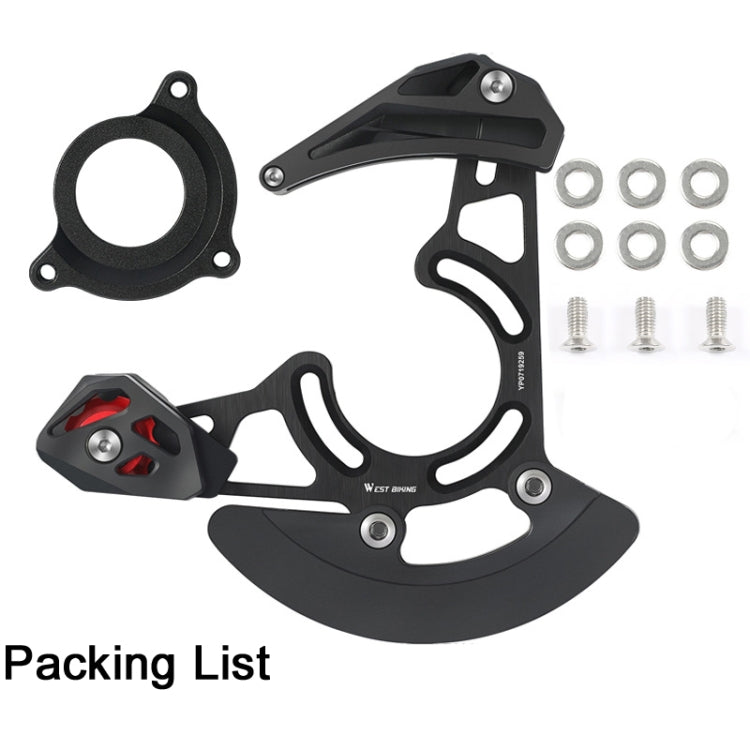 WEST BIKING YP0719259 Supporto guida catena per mountain bike 32T-38T Gear Piece, WEST BIKING YP0719259