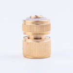 4 pezzi tubo dell'acqua da giardino per lavaggio auto Giunto per acqua a connessione rapida in rame puro, 4pcs Copper