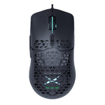 DELUX M700BU Mouse cablato per giochi a 7 tasti Mouse cablato desktop, stile:, 3325 (Support 10000DPI), 3389 (Support 16000DPI)
