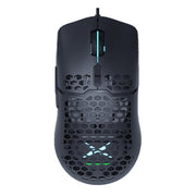 DELUX M700BU Mouse cablato per giochi a 7 tasti Mouse cablato desktop, stile:, 3325 (Support 10000DPI), 3389 (Support 16000DPI)