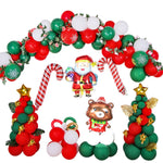 1SD2021006 Palloncini in alluminio con decorazione per feste di Natale, stile:, Gift, Running, Wreath
