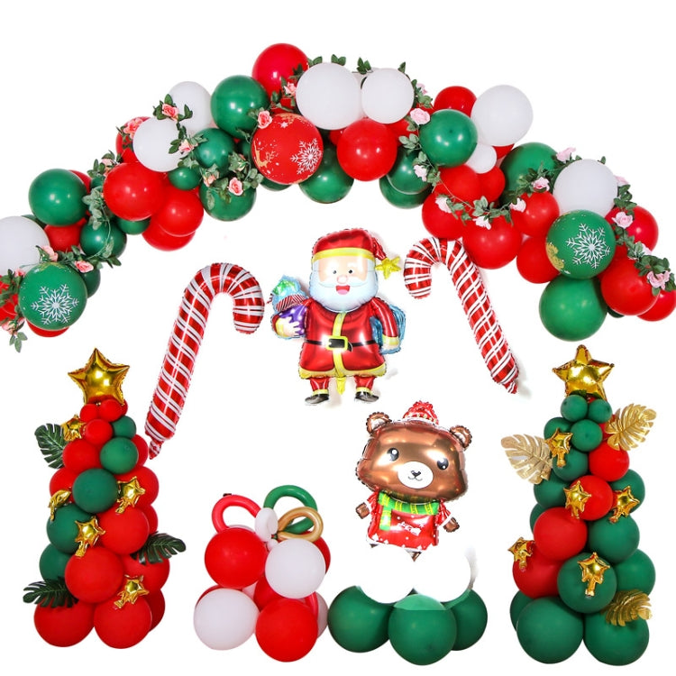 1SD2021006 Palloncini in alluminio con decorazione per feste di Natale, stile:, Gift, Running, Wreath