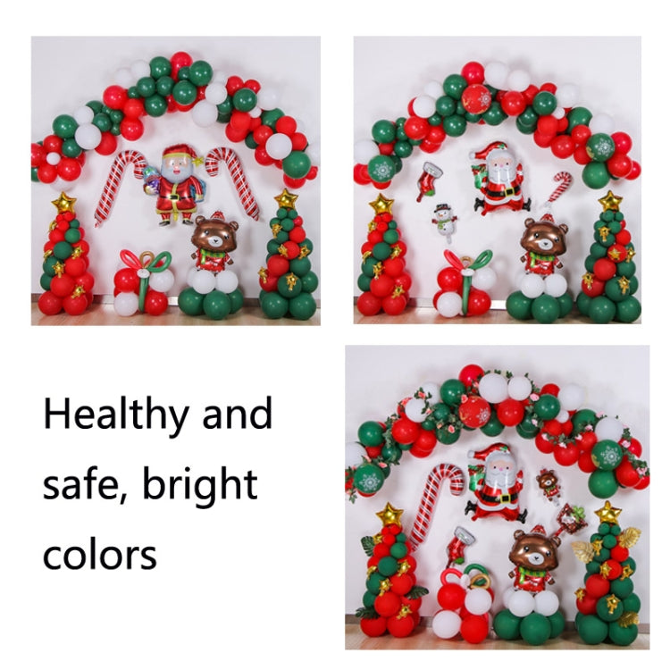 1SD2021006 Palloncini in alluminio con decorazione per feste di Natale, stile:, Gift, Running, Wreath