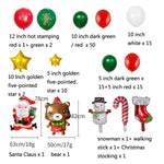 1SD2021006 Palloncini in alluminio con decorazione per feste di Natale, stile:, Gift, Running, Wreath