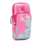 2 PCS B082 Borsa da braccio per sport all'aperto Fascia da braccio per telefono cellulare Borsa per cellulare da corsa per fitness, specifica:, Small (Light Purple), Large (Light Purple), Small (Lilac), Large (Lilac), Small (Rose Red), Large (Rose Red)...
