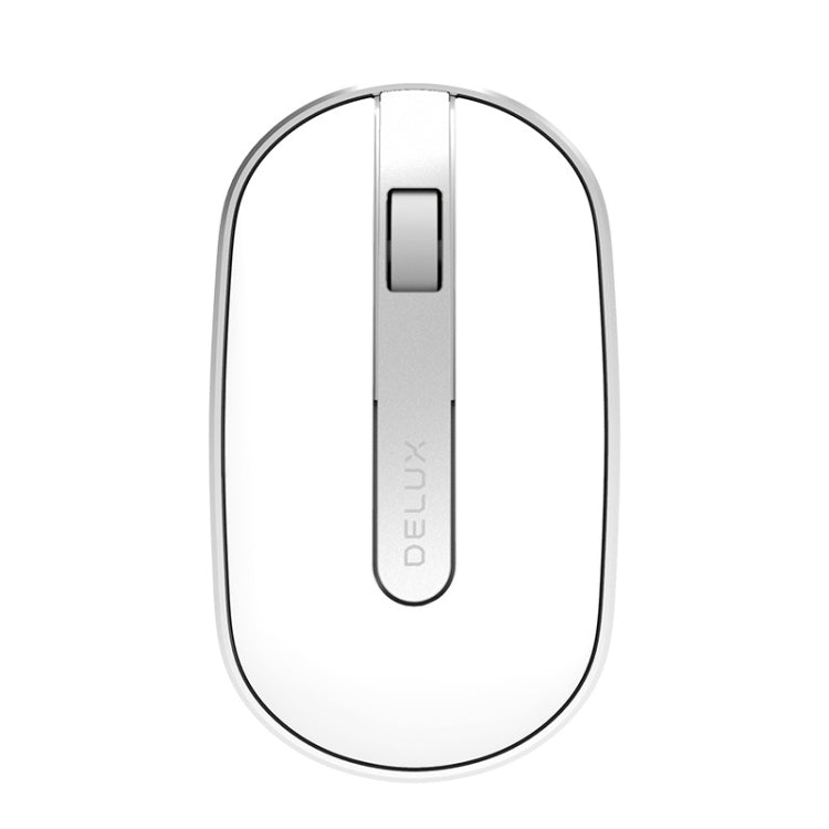 DELUX M326 4 Tasti Wireless Mouse Silenzioso Portatile Mouse Portatile