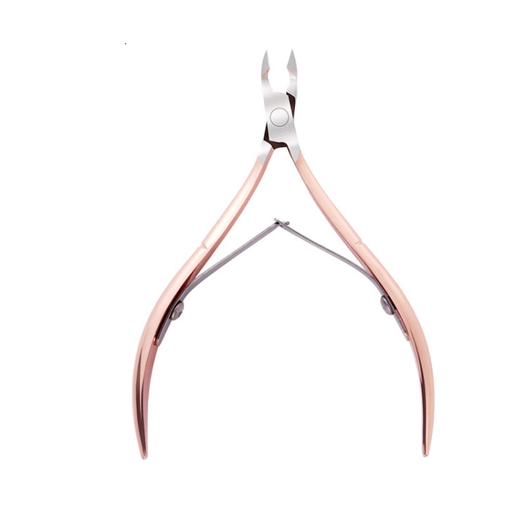 Set di 3 forbici per unghie in acciaio inossidabile a doppia testa in acciaio inossidabile oro rosa, stile:, 01 Big Head, 02  Big Head, 03  Big Head, 04 Small Head, 05  Small Head, 06  Small Head, Dot Flower Needle, D501