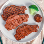 Puntelli per la fotografia di foto di modelli alimentari di simulazione, 1 PC Brushed Steak, 1 PC Fragrant Steak, 1 PC Linger Steak, 2 PCS Chicken Wings, 3 PCS Hot Dog, 3 PCS Squid, 3 PCS Pork Mouth, 3 PCS Poached Egg, 4 PCS Broccoli, 4 PCS Mushroom   ...