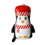10 PCS Palloncini con pellicola in alluminio per decorazioni natalizie, stile:, Gift Santa, Cute Santa, Snowman, Penguin, Deer Head, Santa Head, Bear, Elk, Hat Snowman, Snowflake Santa, Large Santa