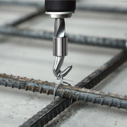 Gancio in acciaio semiautomatico a trazione dritta da 2 pezzi, Steel Hook