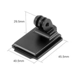 Adattatore base per casco Supporto fisso Hunting CS NVG Staffa per GoPro HERO9 Black /HERO8 Black /7/6/5/5 Session /4 Session /4/3+ /3/2/1, DJI Osmo Action, Xiaoyi e altre action cam, Upgraded Version, Classic Version