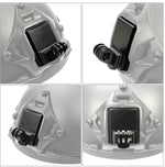 Adattatore base per casco Supporto fisso Hunting CS NVG Staffa per GoPro HERO9 Black /HERO8 Black /7/6/5/5 Session /4 Session /4/3+ /3/2/1, DJI Osmo Action, Xiaoyi e altre action cam, Upgraded Version, Classic Version